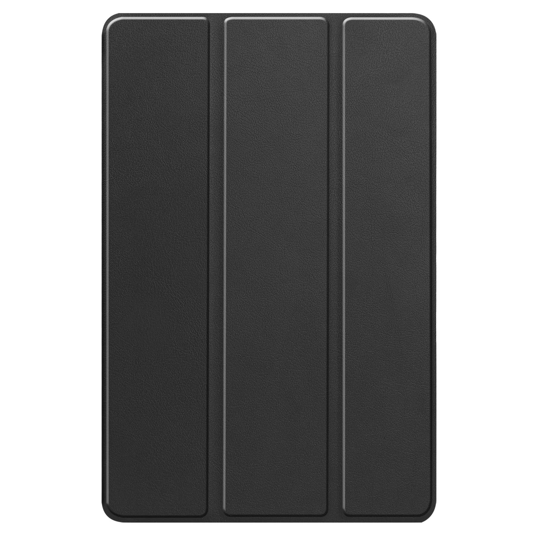 BASEY. Hoesje Geschikt voor Lenovo Tab P12 Hoes Case Tablet Hoesje Tri-fold Met Uitsparing Geschikt voor Lenovo Pen Met Screenprotector - Hoes Geschikt voor Lenovo Tab P12 Hoesje Hard Cover Bookcase Hoes - Zwart
