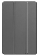 Nomfy Hoes Geschikt voor Lenovo Tab P12 Hoes Tri-fold Tablet Hoesje Case Met Uitsparing Geschikt voor Lenovo Pen - Hoesje Geschikt voor Lenovo Tab P12 Hoesje Hardcover Bookcase - Grijs
