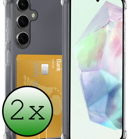 BASEY. BASEY. Samsung Galaxy A35 Hoesje Pashouder - 2 PACK