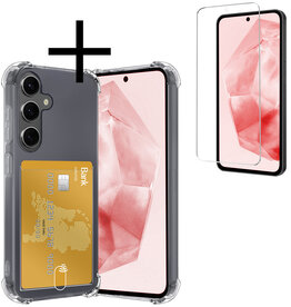 NoXx NoXx Samsung Galaxy A35 Hoesje Pashouder Met Screenprotector