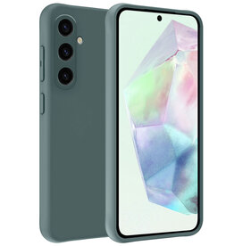 BASEY. BASEY. Samsung Galaxy A35 Hoesje Siliconen - Donkergroen
