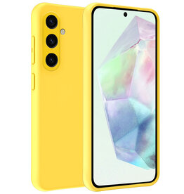 BASEY. BASEY. Samsung Galaxy A35 Hoesje Siliconen - Geel