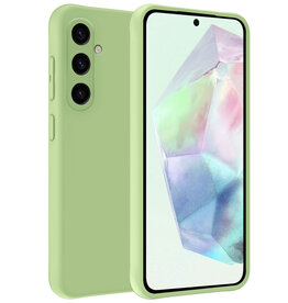 BASEY. BASEY. Samsung Galaxy A35 Hoesje Siliconen - Groen