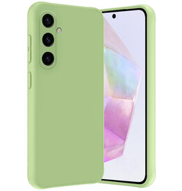 Nomfy Nomfy Samsung Galaxy A35 Hoesje Siliconen - Groen