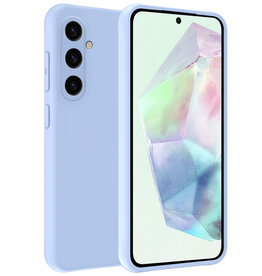 BASEY. BASEY. Samsung Galaxy A35 Hoesje Siliconen - Lichtblauw