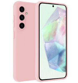 BASEY. BASEY. Samsung Galaxy A35 Hoesje Siliconen - Lichtroze