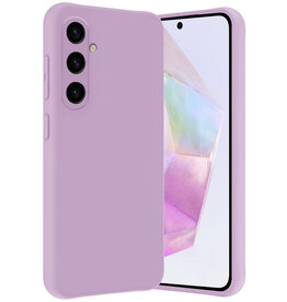 Nomfy Nomfy Samsung Galaxy A35 Hoesje Siliconen - Lila
