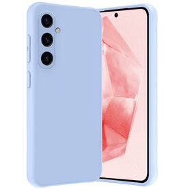 NoXx NoXx Samsung Galaxy A35 Hoesje Siliconen - Lichtblauw