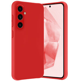 NoXx NoXx Samsung Galaxy A35 Hoesje Siliconen - Rood