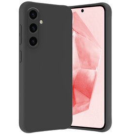 NoXx NoXx Samsung Galaxy A35 Hoesje Siliconen - Zwart