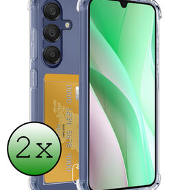 BASEY. BASEY. Samsung Galaxy A15 Hoesje Pashouder - 2 PACK