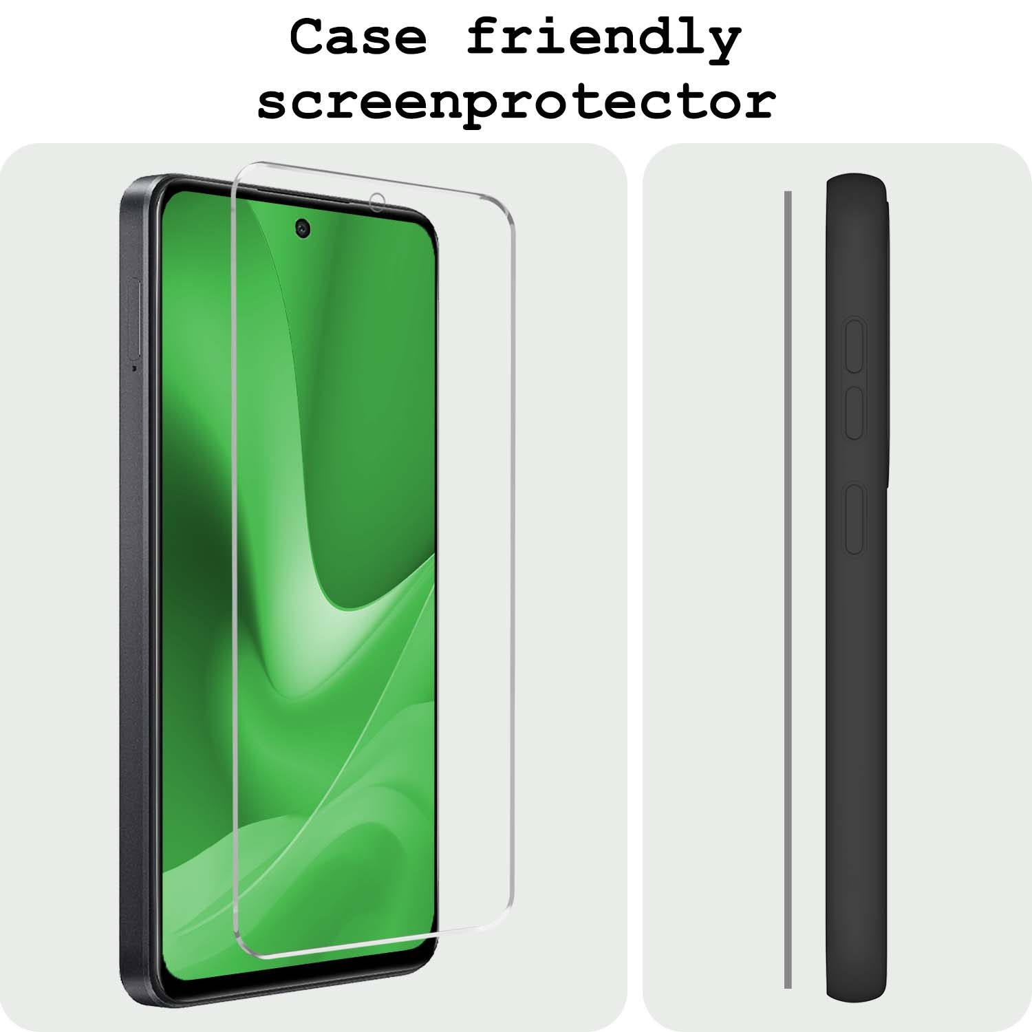 BASEY. Screenprotector Geschikt voor OPPO A79 Screenprotector Tempered Glass - Screenprotector Geschikt voor OPPO A79 Beschermglas Screen Protector Glas