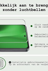 BASEY. Screenprotector Geschikt voor OPPO A79 Screenprotector Tempered Glass - Screenprotector Geschikt voor OPPO A79 Beschermglas Screen Protector Glas - 2 Stuks