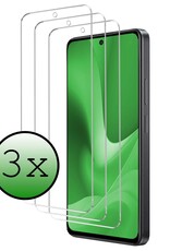 BASEY. Screenprotector Geschikt voor OPPO A79 Screenprotector Tempered Glass - Screenprotector Geschikt voor OPPO A79 Beschermglas Screen Protector Glas - 3 Stuks