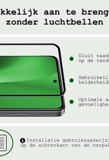 BASEY. Screenprotector Geschikt voor OPPO A79 Screenprotector Beschermglas Full Cover - Screenprotector Geschikt voor OPPO A79 Screen Protector Full Cover
