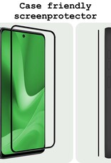 BASEY. Screenprotector Geschikt voor OPPO A79 Screenprotector Beschermglas Full Cover - Screenprotector Geschikt voor OPPO A79 Screen Protector Full Cover