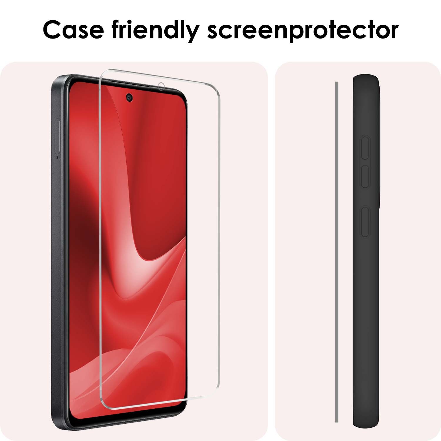 NoXx Screenprotector Geschikt voor OPPO A79 Screenprotector Tempered Glass Gehard Glas Beschermglas