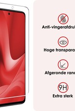 NoXx Screenprotector Geschikt voor OPPO A79 Screenprotector Tempered Glass Gehard Glas Beschermglas - 2x