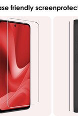 NoXx Screenprotector Geschikt voor OPPO A79 Screenprotector Tempered Glass Gehard Glas Beschermglas - 3x