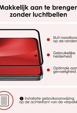NoXx Screenprotector Geschikt voor OPPO A79 Screenprotector Tempered Glass Gehard Glas Full Cover