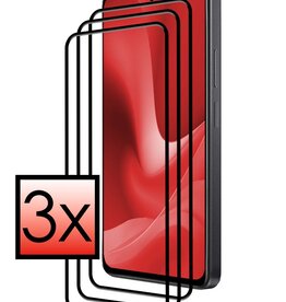 NoXx NoXx OPPO A79 Screenprotector Full Cover - 3 PACK