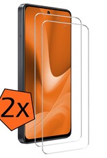 Nomfy Screenprotector Geschikt voor OPPO A79 Screenprotector Bescherm Glas Tempered Glass - Screenprotector Geschikt voor OPPO A79 Screen Protector - 2 PACK