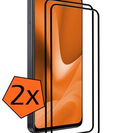 Nomfy Nomfy OPPO A79 Screenprotector Full Cover - 2 PACK