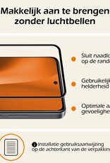 Nomfy Screenprotector Geschikt voor OPPO A79 Screenprotector Bescherm Glas - Screenprotector Geschikt voor OPPO A79 Screen Protector Tempered Glass Full Screen Full Cover - 2 PACK