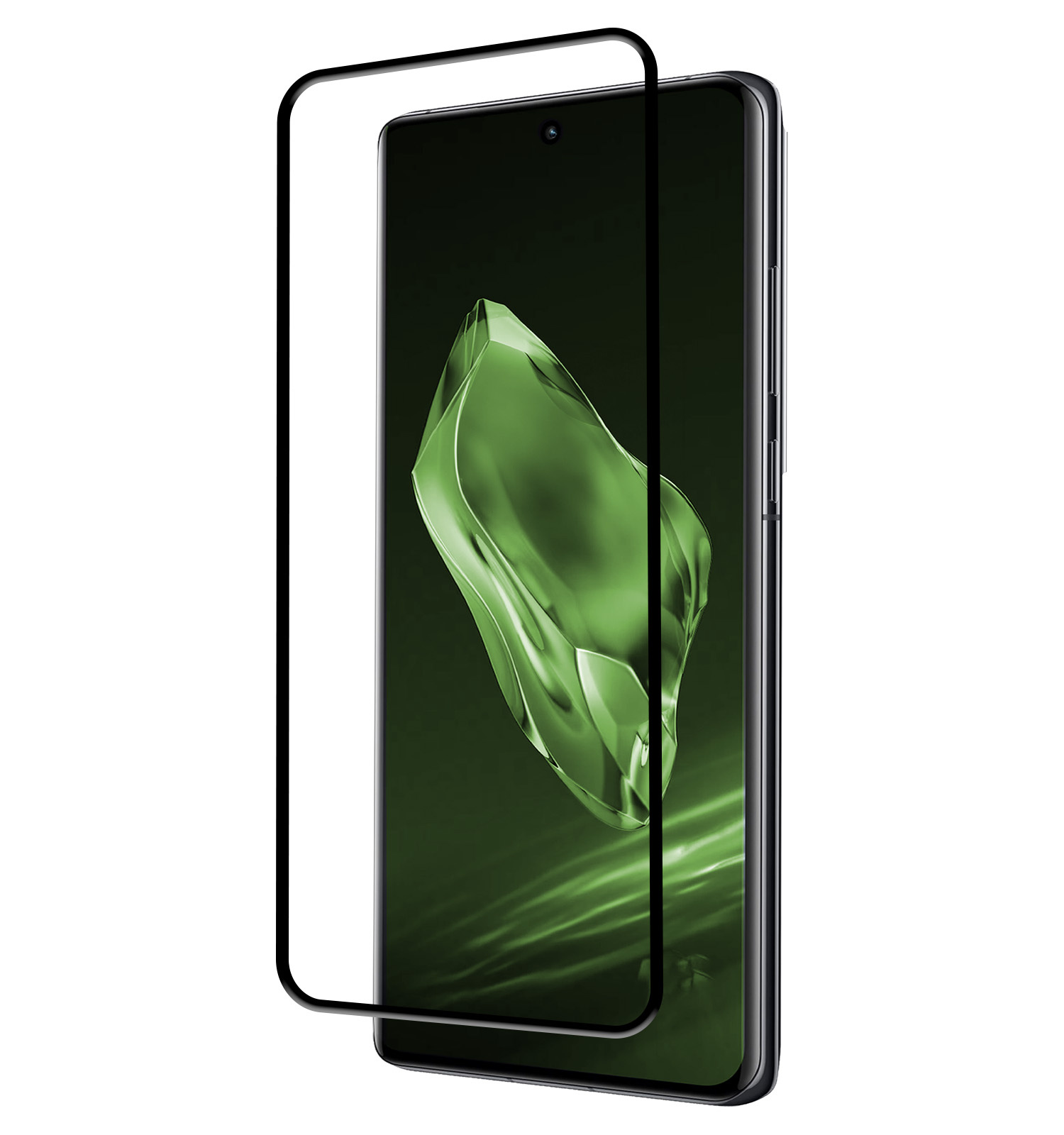 BASEY. Screenprotector Geschikt voor OnePlus 12 Screenprotector Beschermglas Full Cover - Screenprotector Geschikt voor OnePlus 12 Screen Protector Full Cover