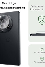 BASEY. Screenprotector Geschikt voor OnePlus 12 Camera Screenprotector Tempered Glass Beschermglas Camera - Screenprotector Geschikt voor OnePlus 12 Camera Screen Protector