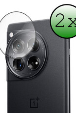 BASEY. Screenprotector Geschikt voor OnePlus 12 Camera Screenprotector Tempered Glass Beschermglas Camera - Screenprotector Geschikt voor OnePlus 12 Camera Screen Protector - 2 Stuks
