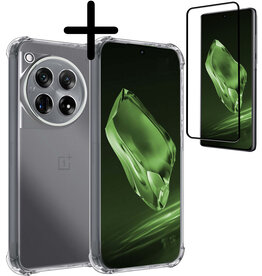 BASEY. BASEY. OnePlus 12 Hoesje Shockproof Met Screenprotector