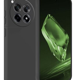 BASEY. BASEY. OnePlus 12R Hoesje Siliconen - Zwart