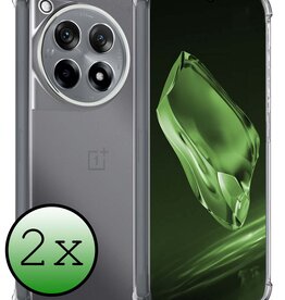BASEY. BASEY. OnePlus 12R Hoesje Shockproof - Transparant - 2 PACK