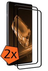 Nomfy Screenprotector Geschikt voor OnePlus 12 Screenprotector Bescherm Glas - Screenprotector Geschikt voor OnePlus 12 Screen Protector Tempered Glass Full Screen Full Cover - 2 PACK