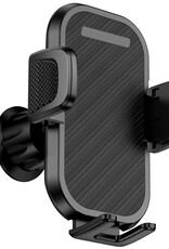 NoXx Telefoonhouders Auto Ventilatie Rooster Verstelbaar Universeel Auto Telefoonhouder Auto Accessoires - Zwart