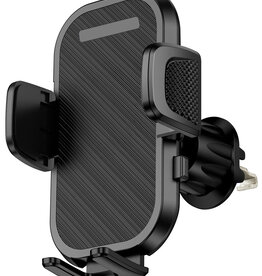 Nomfy Nomfy Telefoonhouder Auto Ventilatie - Zwart