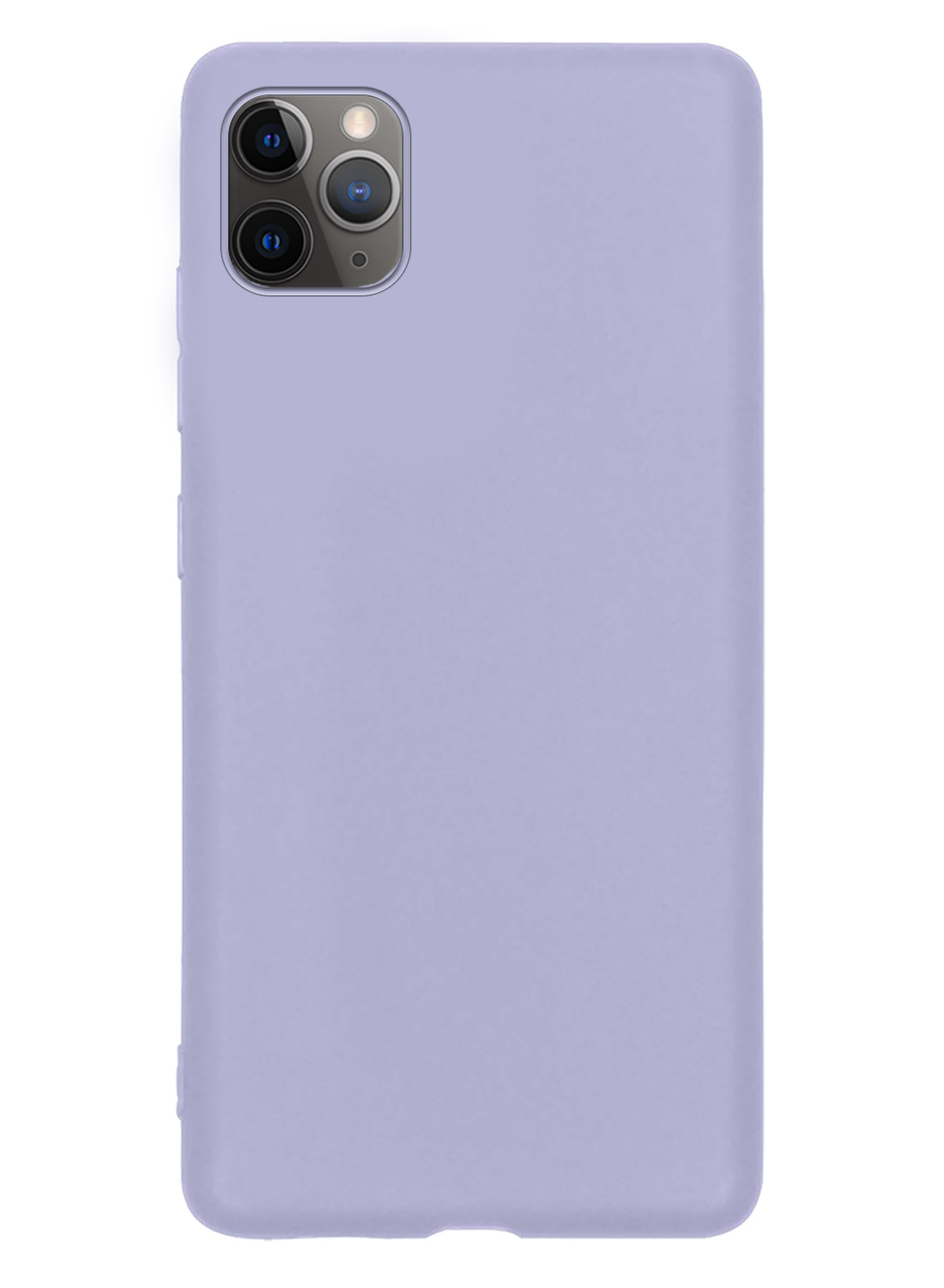 Nomfy Hoesje Geschikt voor iPhone 12 Pro Hoesje Siliconen Cover Case - Hoes Geschikt voor iPhone 12 Pro Hoes Back Case - Lila