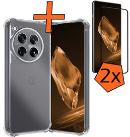 Nomfy Nomfy OnePlus 12 Hoesje Shockproof Met 2x Screenprotector