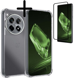 BASEY. BASEY. OnePlus 12R Hoesje Shockproof Met Screenprotector