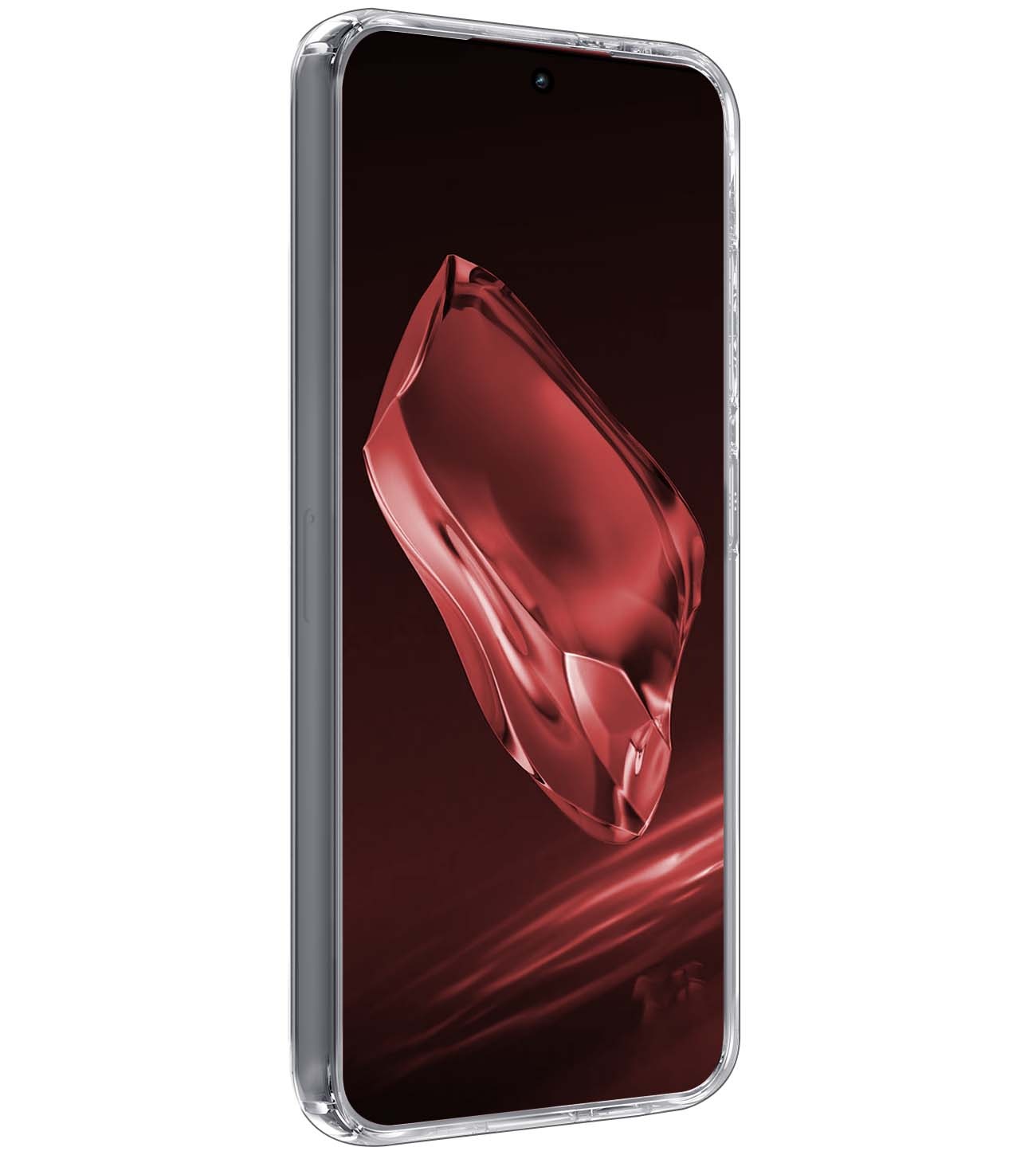 NoXx Hoes Geschikt voor OnePlus 12R Hoesje Cover Siliconen Back Case Hoes Met Screenprotector - Transparant