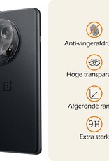 Nomfy Screenprotector Geschikt voor OnePlus 12R Camera Screen Protector Beschermglas - Screenprotector Geschikt voor OnePlus 12R Camera Screenprotector Tempered Glass - 2 PACK