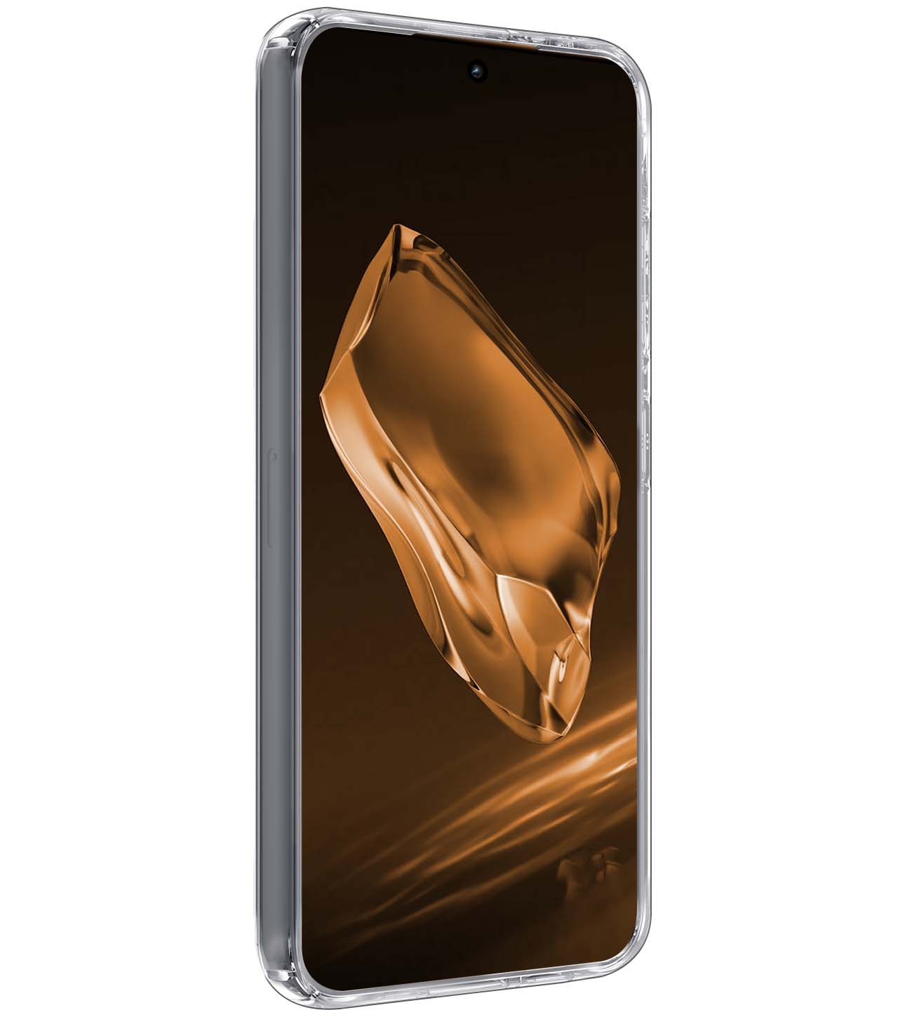 Nomfy Hoesje Geschikt voor OnePlus 12R Hoesje Siliconen Cover Case Met Screenprotector - Hoes Geschikt voor OnePlus 12R Hoes Back Case - Transparant