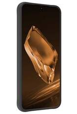 Nomfy Hoesje Geschikt voor OnePlus 12R Hoesje Siliconen Cover Case Met Screenprotector - Hoes Geschikt voor OnePlus 12R Hoes Back Case - Zwart