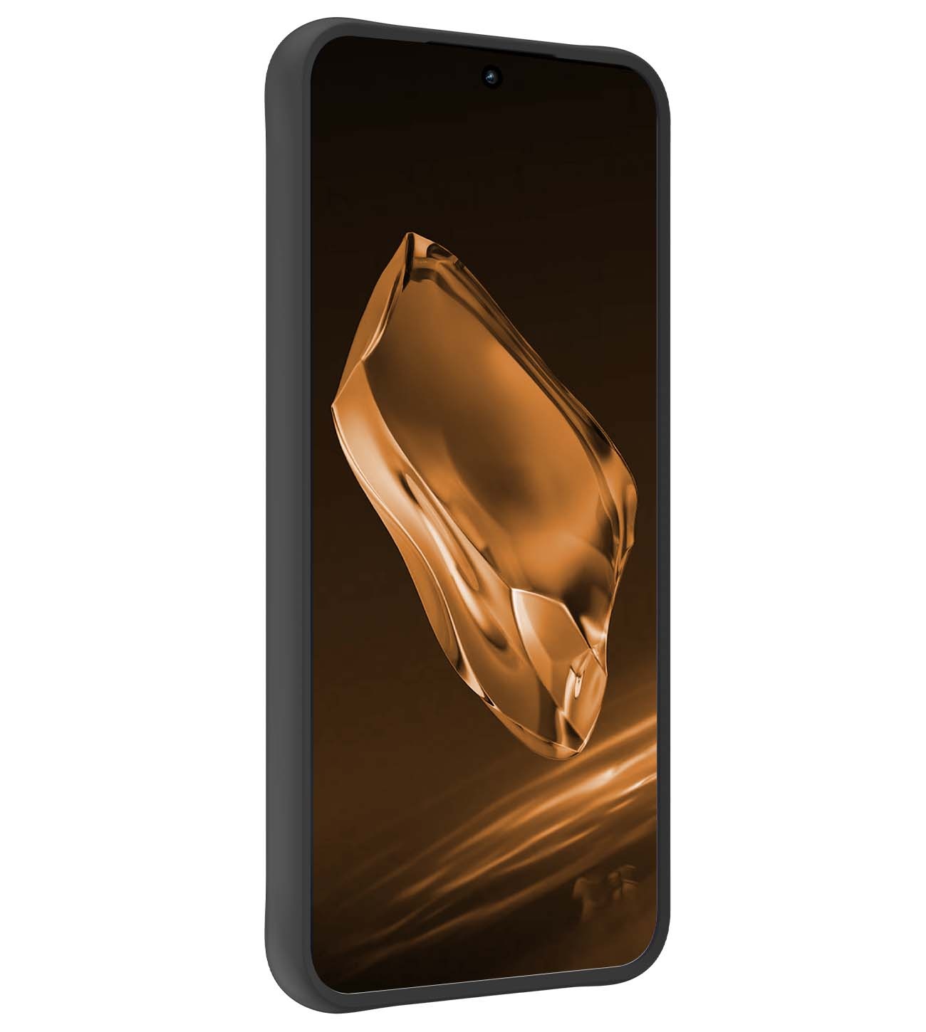 Nomfy Hoesje Geschikt voor OnePlus 12R Hoesje Siliconen Cover Case Met Screenprotector - Hoes Geschikt voor OnePlus 12R Hoes Back Case - Zwart