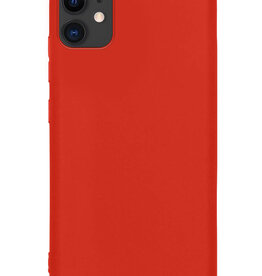 Nomfy Nomfy iPhone 12 Mini Hoesje Siliconen - Rood