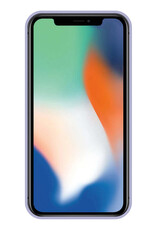 Nomfy Hoesje Geschikt voor iPhone 12 Mini Hoesje Siliconen Cover Case - Hoes Geschikt voor iPhone 12 Mini Hoes Back Case - Lila