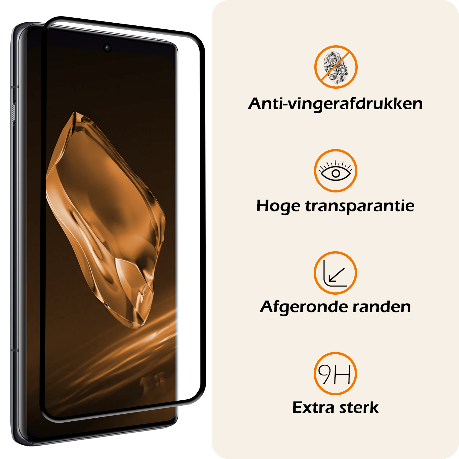 Nomfy Hoesje Geschikt voor OnePlus 12R Hoesje Shock Proof Cover Case Shockproof Met Screenprotector - Hoes Geschikt voor OnePlus 12R Hoes Siliconen Back Case - Transparant