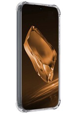 Nomfy Hoesje Geschikt voor OnePlus 12R Hoesje Shock Proof Cover Case Shockproof Met 2x Screenprotector - Hoes Geschikt voor OnePlus 12R Hoes Siliconen Back Case - Transparant