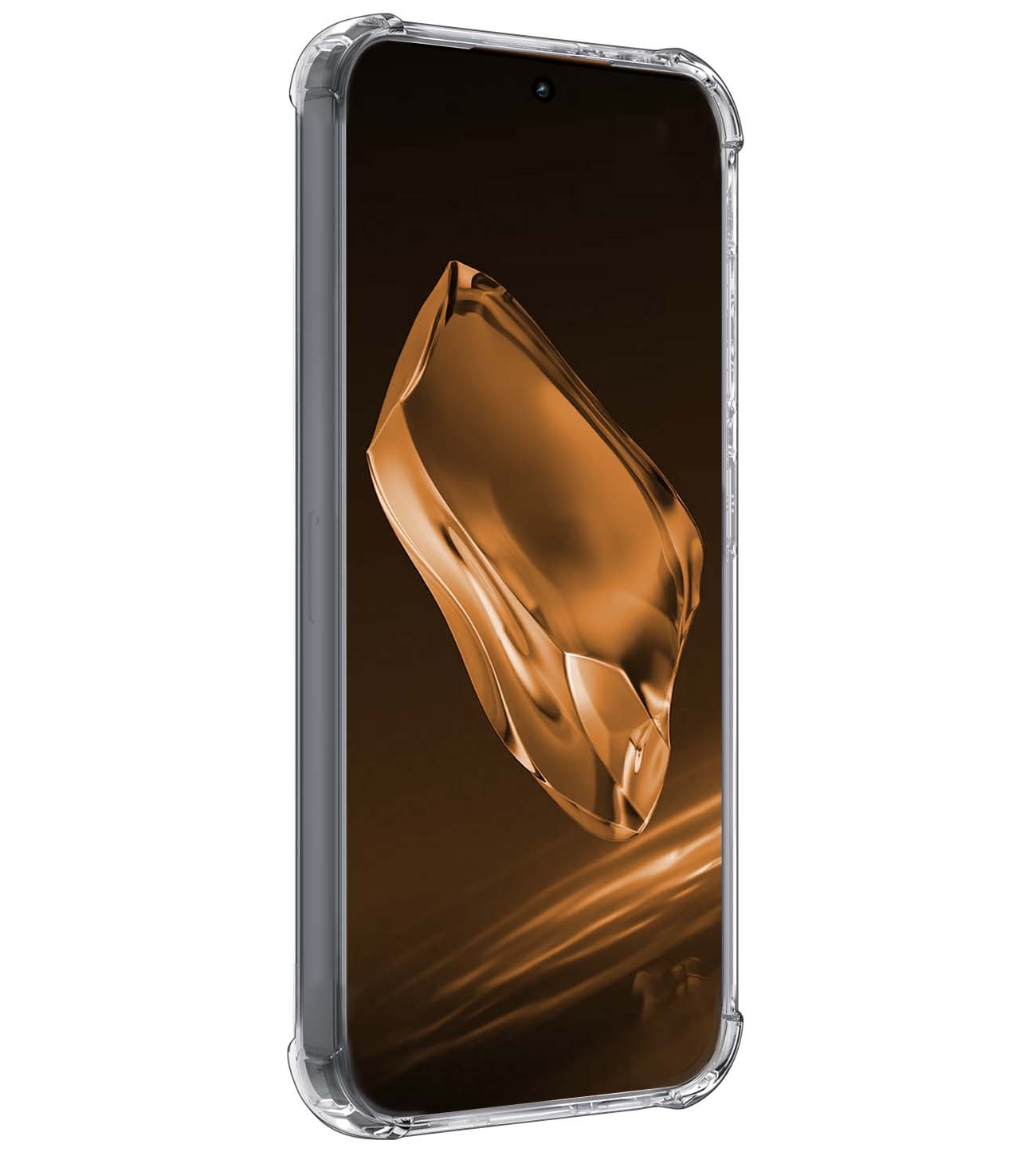 Nomfy Hoesje Geschikt voor OnePlus 12R Hoesje Shock Proof Cover Case Shockproof Met 2x Screenprotector - Hoes Geschikt voor OnePlus 12R Hoes Siliconen Back Case - Transparant